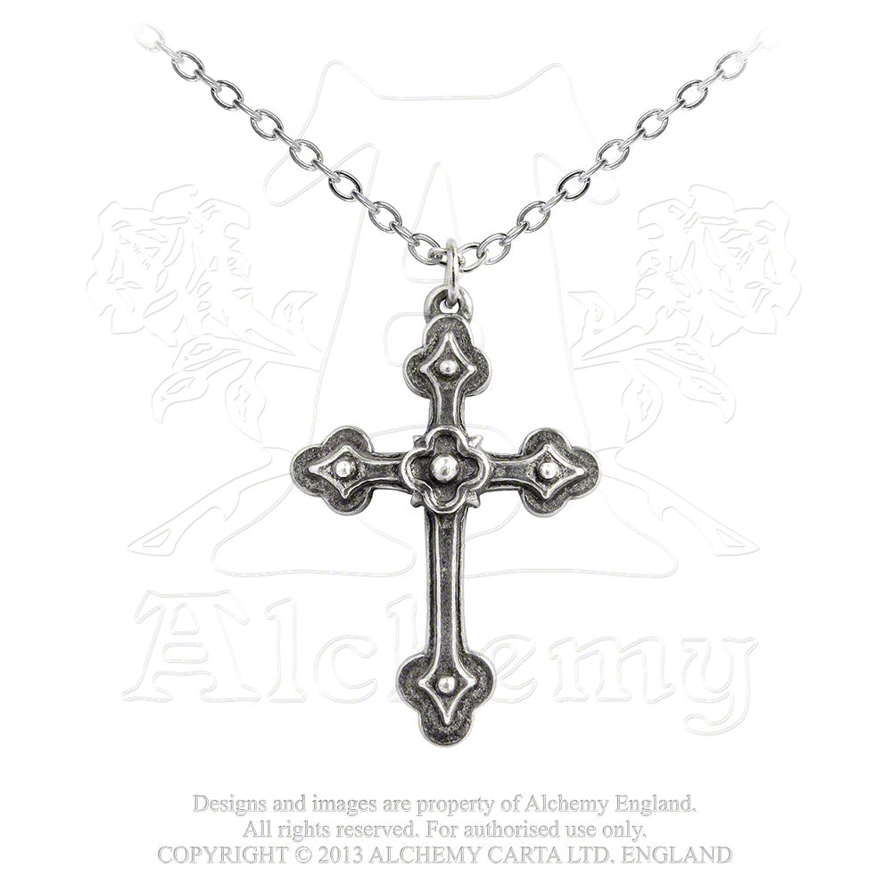 Alchemy Gothic Gothic Devotion Cross Pendant from Gothic Spirit