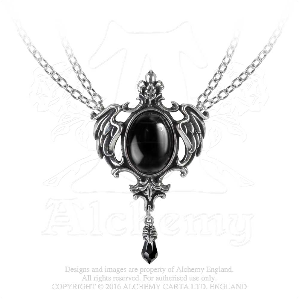 Alchemy Gothic Seraph of Darkness Necklace from Gothic Spirit