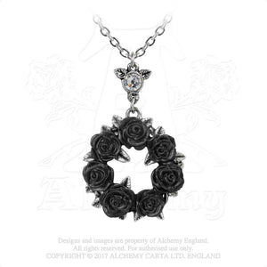 Alchemy Gothic Ring 'O Roses Pendant from Gothic Spirit