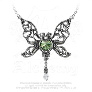 Alchemy Gothic Le Phantom Vert Necklace from Gothic Spirit