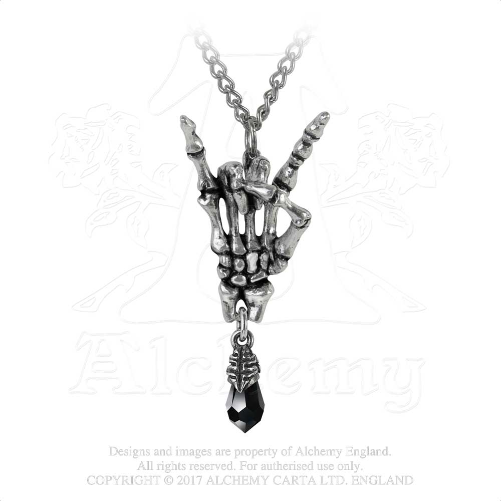 Alchemy Gothic Maloik: Sign Of The Horns: Femmina Pendant from Gothic Spirit