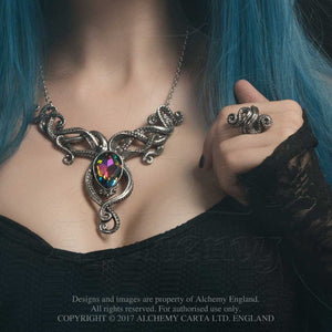 Alchemy Gothic Kraken Necklace from Gothic Spirit