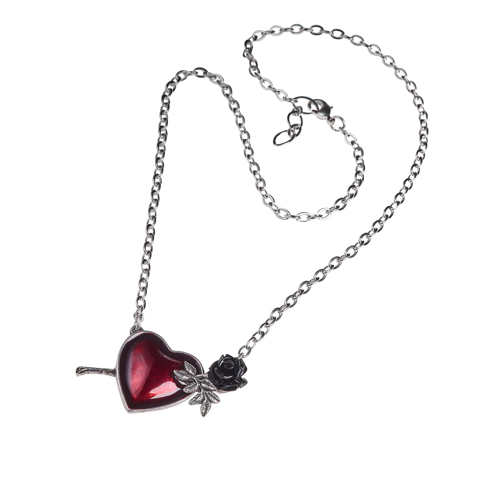Alchemy Gothic Wounded By Love Pendant from Gothic Spirit