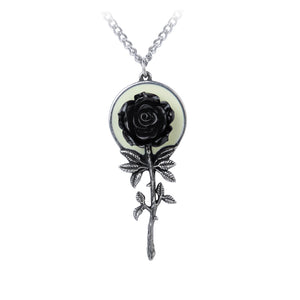 Alchemy Gothic Luna Rose Pendant from Gothic Spirit