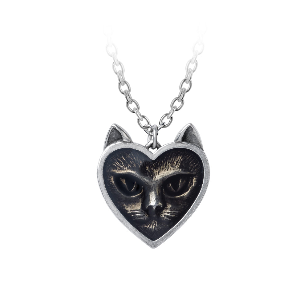 Alchemy Gothic Love Cat Pendant from Gothic Spirit