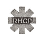 Alchemy Rocks Red Hot Chilli Peppers: RHCP logo Asterisk Pin Badge from Gothic Spirit