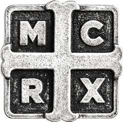 Alchemy Rocks My Chemical Romance Cross Pin Badge from Gothic Spirit