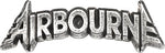 Alchemy Rocks Airbourne Lettering logo Pin Badge from Gothic Spirit