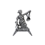 Alchemy Rocks Metallica: Justice for All Pin Badge from Gothic Spirit