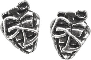 Alchemy Rocks Green Day Grenade Pair of Earrings from Gothic Spirit