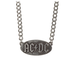 Alchemy Rocks AC/DC: logo tag Pendant from Gothic Spirit