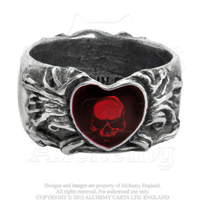 Alchemy Gothic Broken Heart Ring from Gothic Spirit