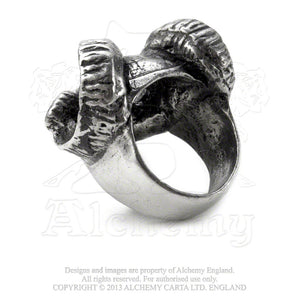 Alchemy Gothic Hell's Doorman Ring from Gothic Spirit