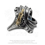 Alchemy Empire: Steampunk Automaton's Eye Ring from Gothic Spirit