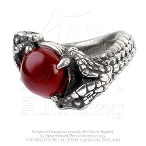 Alchemy Gothic Viperstone Ring from Gothic Spirit
