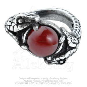 Alchemy Gothic Viperstone Ring from Gothic Spirit