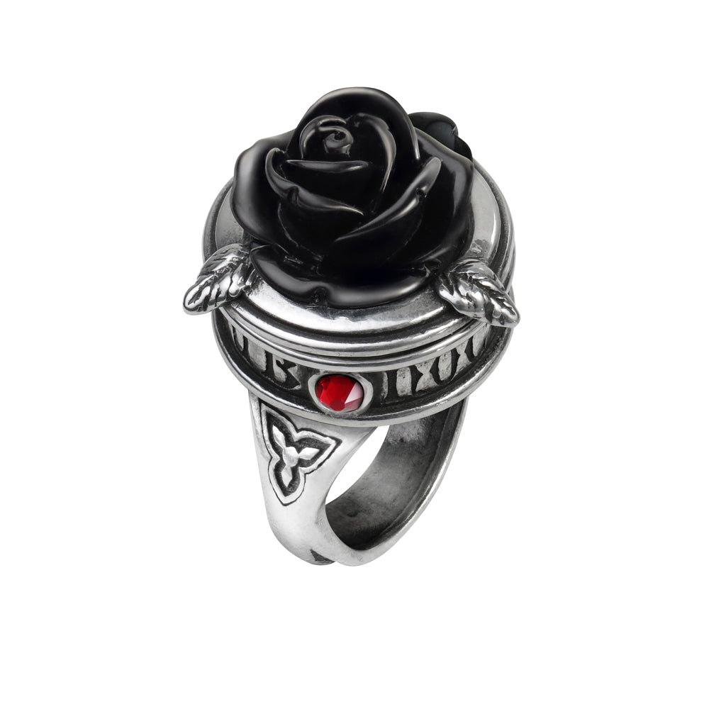 Alchemy Gothic Sub Rosa Poison Ring Ring