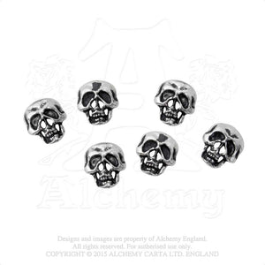 Alchemy Gothic Skull Shirt Buttons from Gothic Spirit