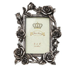 Shades Of Alchemy Small Black Rose Heart Photo Frame