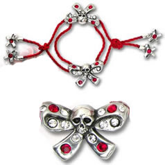 Alchemy UL17 Bow Belles Bracelet from Gothic Spirit