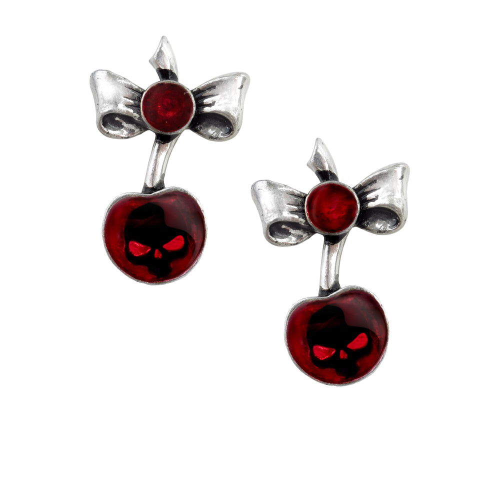 Alchemy UL17 Black Cherry Pair of Earrings
