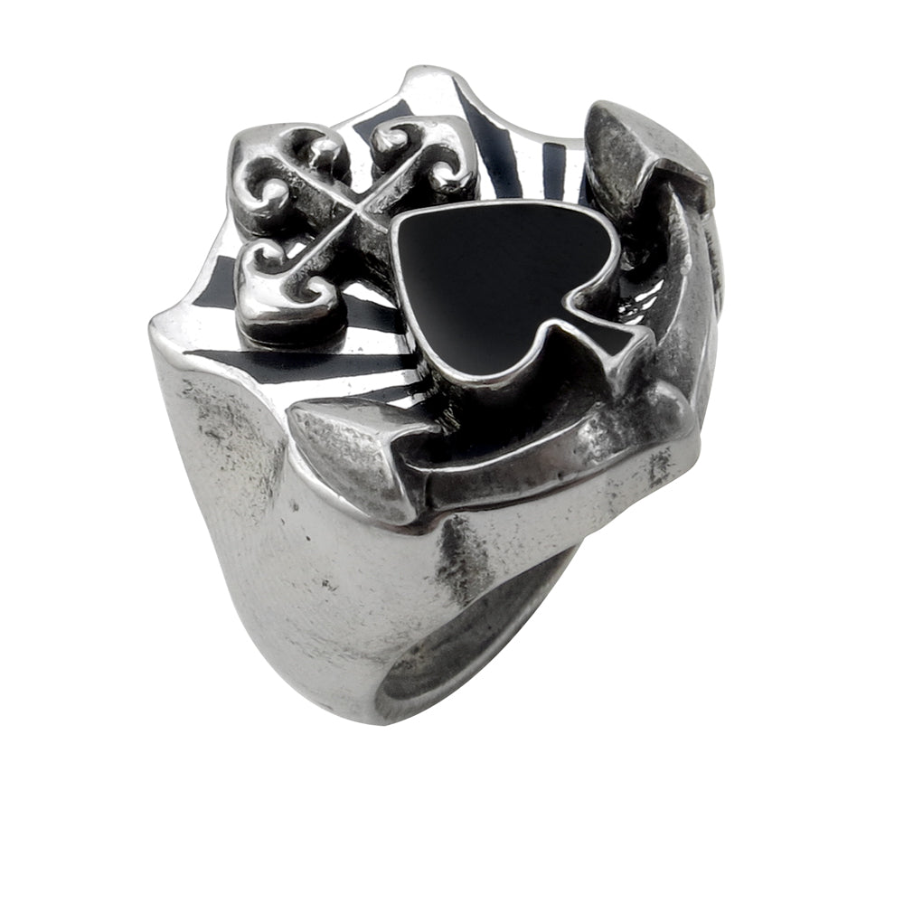 Alchemy UL13 Anchors Aweigh Ring from Gothic Spirit