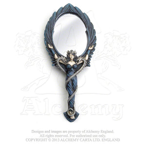 Alchemy - The Vault Black Angel Hand Mirror from Gothic Spirit