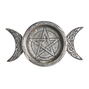 Alchemy - The Vault Triple Moon Trinket Dish from Gothic Spirit